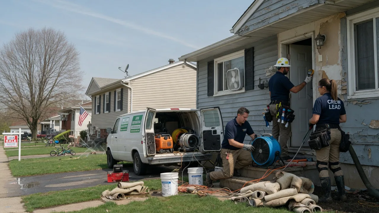 Flood Cleanup in Nanticoke, MD near me